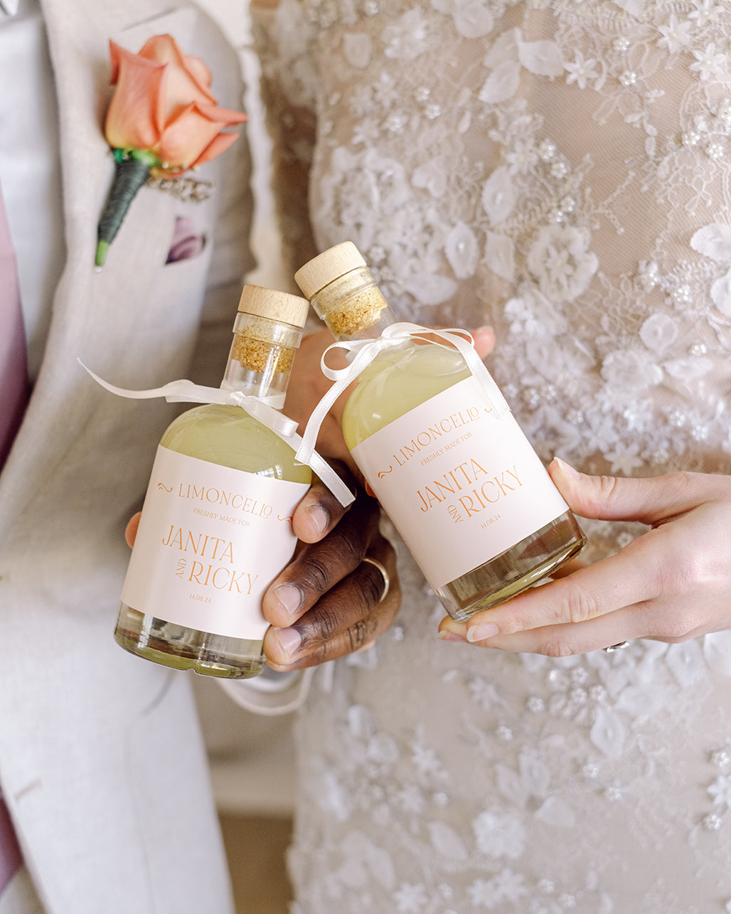 200ml Wedding Favour Bottles